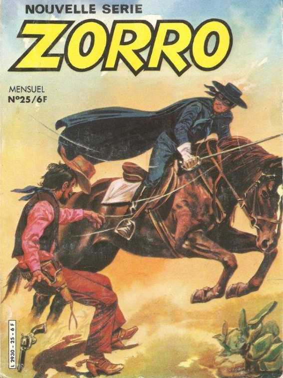 Scan de la Couverture Zorro DPE Greantori n 25